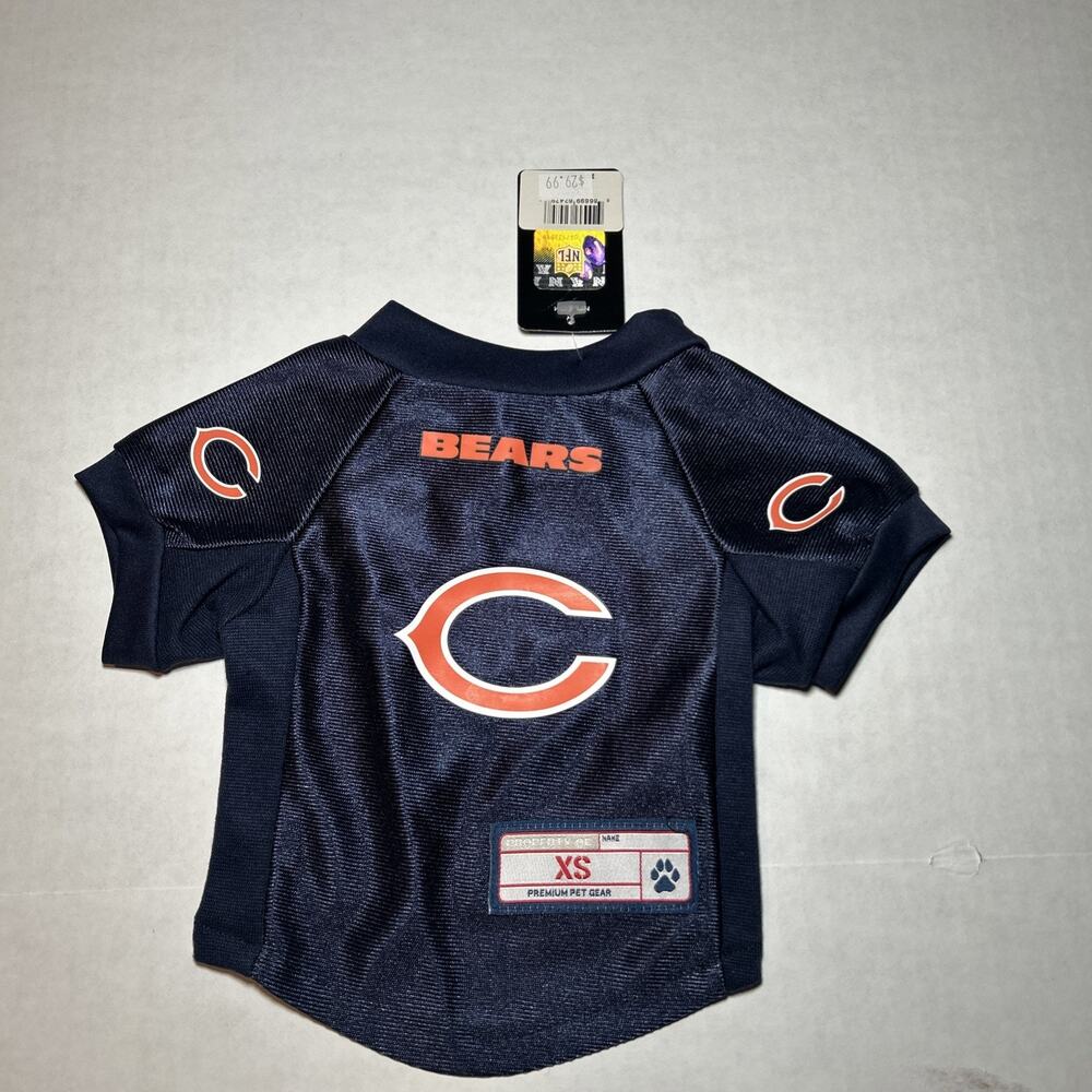 Chicago Bears Dog Jersey Size XSmall - Little Earth